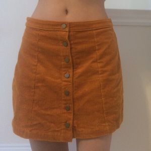 FOREVER 21 VELVET SKIRT